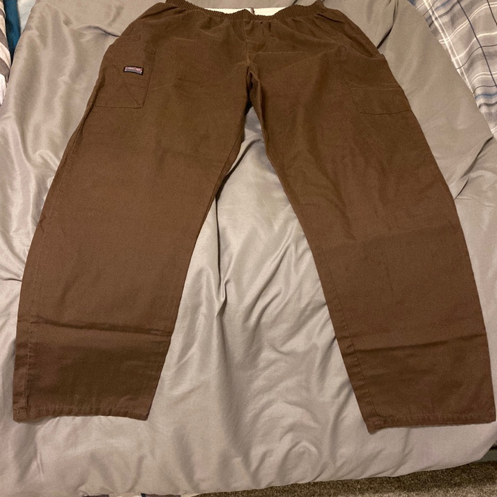 Brown Scrub Pants